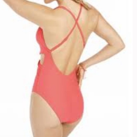 Bar III Wrap Around One Piece Swimsuit - Picture 2 of 7
